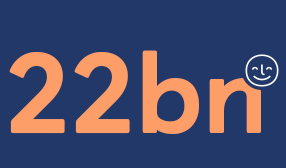 22 billion minutes